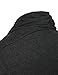 H2H Men's Shawl Collar Sleeveless Cardigan with No Button CHARCOAL US XL/Asia 2XL (KMOCASL01)