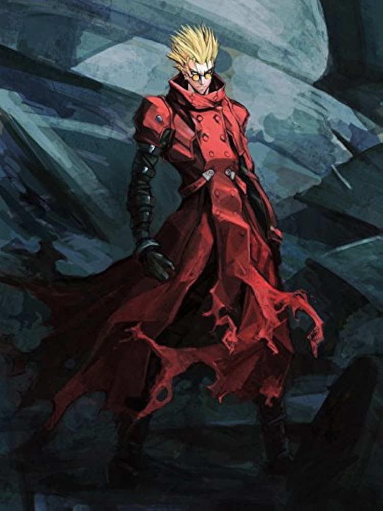Amazon Com Wv2146 Vash The Stampede Trigun Painting Art Anime Amazon Com Wv2146 Vash The Stampede Trigun Painting Art Anime