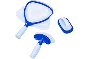 LiKing Spa – Professional Maintenance and Cleaning Kit for Hot Tub and Spa with Skimmer,Brush & Scrubber Pad-Hot Tub Cleaning Tool Accessory Set Cleaning Brushes for Household use