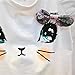 puseky Toddler Baby Girls Cute Cat T-shirt+Floral Shorts Kids Summer Clothes Set