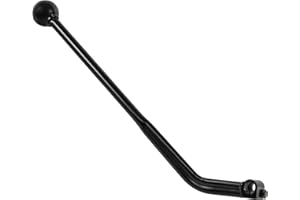 kingsea Universal Motorcycle Hand Gear Lever Shifter Handle, 135° Gear Shift Lever Shifter, Hand Shifter, Manual Gear Shift Lever, for 50cc-125cc ATV, 4 Wheeler Bike, Pit Bike (Black)