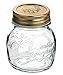 Bormioli Rocco Quattro Stagioni Small Glass Mason Jars 8.5 Ounce Mini Jars 12-Pack, with Metal Airtight Lid, For Jam, Jelly, baby food, Crafts, Spices, Dry Food Storage, Wedding favors, Decorating Jar