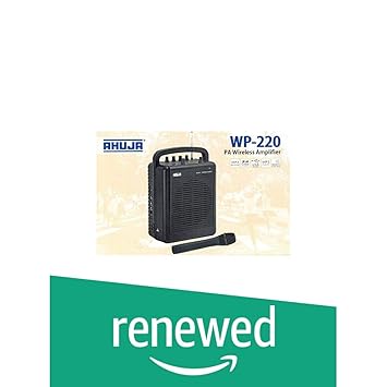 ahuja wp 220 pa amplifier