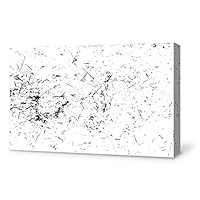 Canvas Wall Art Construction Sketches Canvas Prints Home Artwork Decoration for Living Room,Bedroom - 12x18 inches