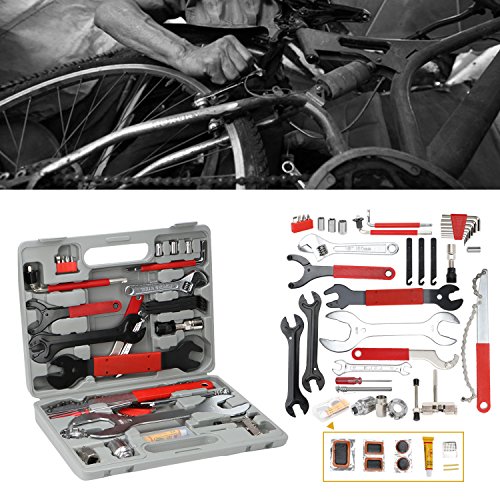 OCGIG 48 Pcs Professional Bike Repair Tools Set Kit Multi-Functional Bicycle Maintenance Tools