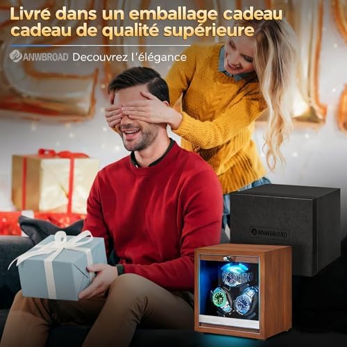 Remontoir Montre Automatique 4 Modes 6 Montres