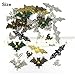 33PCS Bat Charms - JIALEEY Mixed Halloween Spooky Flittermouse Flying Vampire Bat Connector Charms Pendants DIY for Jewelry Making Crafting