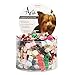 Aria Tiny Bows with Rosettes for Dogs, 100-Piece Canisters