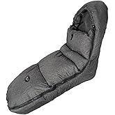 CozyMe Stroller Footmuff, Stroller Blanket with Hoodie for Toddler Winter Stroller Cover, Stroller Bunting Bag with Fleece Lined Front Height Adjustable & Removable Baby Bunting Bag for 6M-4T