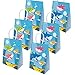 Yizeda 16 Packs Happy Shark Family Party Bags,Treat,Candy and Goodie Bags,Shark Gift Bags Party Supplies for Kids Cute Shark Themed Party, Birthday Decoration Gift Bags