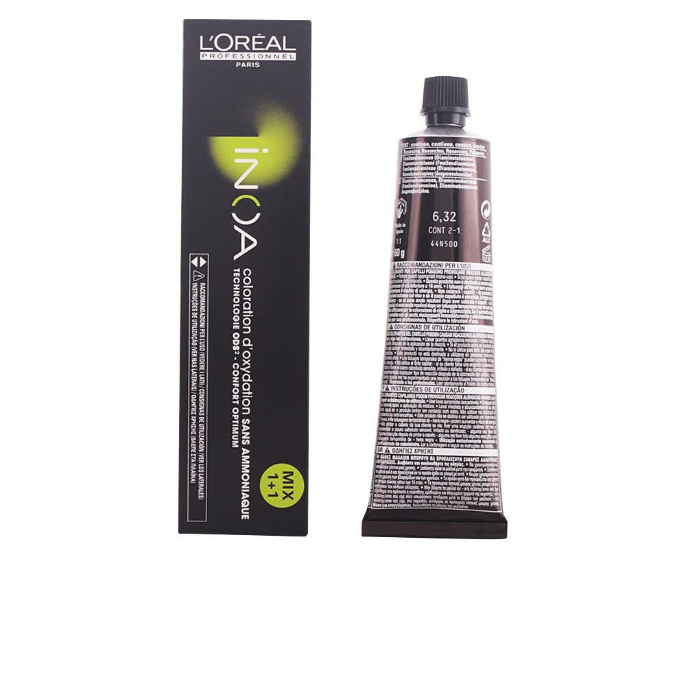 L'OREAL INOA Shade 6.32 Dark Golden Iridescent Blonde 60g