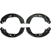 BOSCH BS631 Blue Drum Brake Shoe Set - Rear | Compatible with Select Infiniti QX4; Nissan D21, Frontier, Pathfinder, Pickup, Xterra