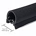 Cable Management Sleeve,[4 Pack],by Ailun,Premium Quality Neoprene,20 Inch Flexible Cable Sleeve Wrap Cover Organizer with Zipper for for PC, TV, Office and Home [Black]