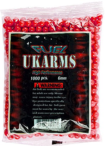 UKArms BBTac 1000 Bag .12g 6mm BBs for Airsoft Guns - Thumbnail 5
