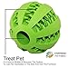 EVERFRIEND Interactive Soft Rubber Toy Ball For Small to Medium Dogs (Puppies) Cats - Virtually Indestructible Dog Ball [Bite Resistant] - Teeth Cleaning, IQ Training, Playing, Chewing - 2.8