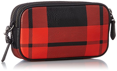 Mount Plaid Crossbody Pouch QB/Mount Plaid Cross Body COACH Women's