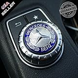 Mercedes-Benz Car AMG Style Interior Multimedia Control Decal Sticker Badge Decoration Logo