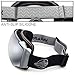YAKAON OTG Ski Goggles UV Protection Snowboard Goggles Frameless Spherical Anti-Fog Lens for Men Women Youth