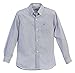Gioberti Boy's Long Sleeve Plaid and Stripe Dress Shirt