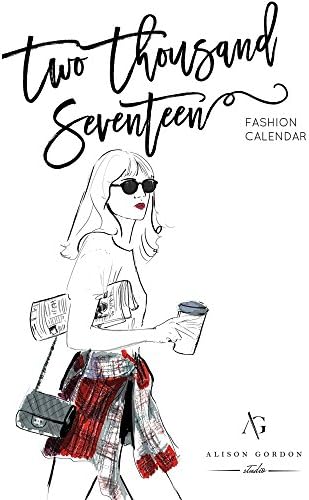 Fashion Illustration Wall Calendar