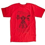 Marvel Vitruvian Deadpool Mens T-Shirt