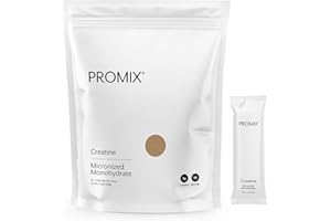 ProMix Nutrition Creatine Monohydrate Travel Packs, 5g of micronized Clean Creatine for Men and Women, Supports Muscle Growth & Recovery, Vegan - 30 Servings