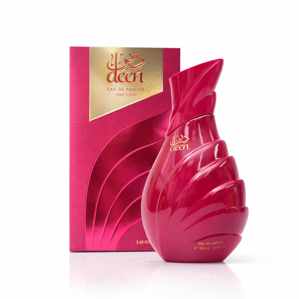Orientica Deen Femme Eau de Parfum Spray 100ml | Luxury Arabian Perfume for Women | Floral Musk Woody Vanilla & Rose Fragrance | Elegant Oriental Scent | Premium Gift Perfume for Her