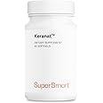 Supersmart - Keranat (Advanced Formula with Biotin) - Hair Supplement for Volume & Growth - Hair Loss Vitamins | Non-GMO & Gluten Free - 60 Softgels