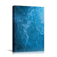 Canvas Wall Art Organic Arrangement Abstract Colorful Contemporary Hallway Mixed Media Multicolor Patterns - 12x18 inches