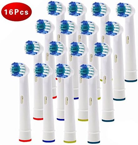 Braun Oral-B EB17-4 Precision Clean Compatible Replacement Soft Bristles Electric Toothbrush Heads - 16 Pack by Zhuhai