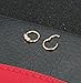YOVORO 16G 2PCS 316L Stainless Steel Nose Rings Hoop Septum Clicker Ring Cartilage Tragus Piercing 8MM RO