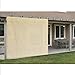Alion Home Sun Shade Privacy Panel with Grommets on 4 Sides for Patio, Awning, Window Cover, Pergola or Gazebo - Banha Beige (8'x 8')