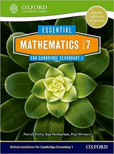 Essential Mathematics For Cambridge Secondary 1 Stage 7 Pupil Book Cie Igcse Essential Series Pemberton Sue Kivlin Patrick Winters Paul 9781408519837 Amazon Com Books