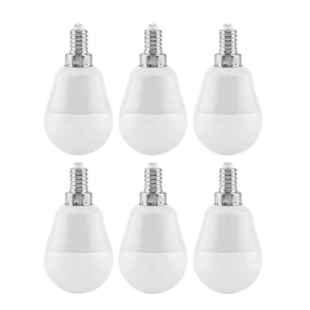 koulate Led Bulb Warm White, E12 5W Led 6 Bulb Lamp Candlestick Daylight For Indoor Use