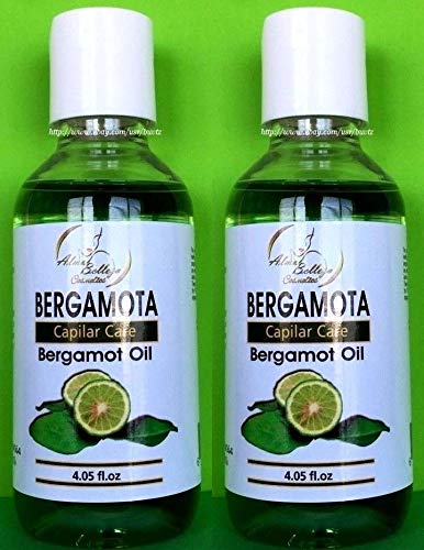 2X Aceite De BERGAMOTA Capilar Care Bergamot Oil Great for Beard &Moustage 4.05 oz Each !
