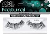 Ardell Fashion Lashes False Eyelashes - #111 Black (Pack of 4) (Pack of 2)
