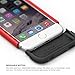 iPhone 6 Case, elago® [Glide][Extreme Red/Matte Black] - [Mix and Match][Premium Armor][True Fit] – for iPhone 6 Only