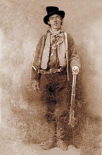 Photographs - Billy The Kid Photo Famous Outlaws Western Photos 8x12.