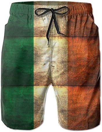 Ireland Flag Classicl Men's Short With Pockets