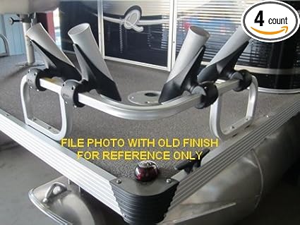 fishing pole holder for pontoon boat