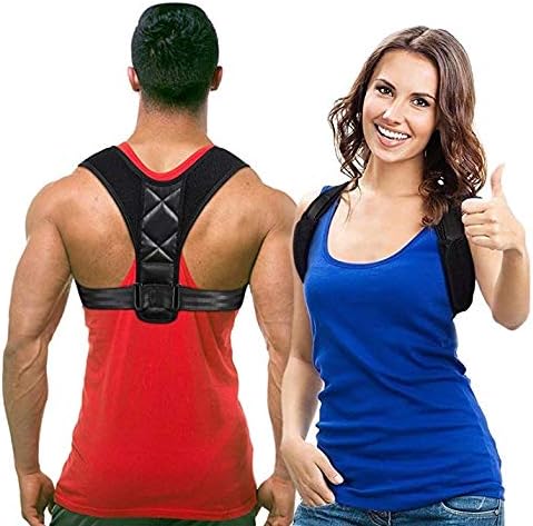 WATCH4ME Back Posture Corrector for Women and Men - Effective and Comfortable Posture Brace Clavicle Support for Shoulder Neck Pain Relief & Bad Posture - Discreet Desing - FDA Approved
