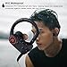 Firstop Bluetooth Headphones, IPX7 Waterproof Wireless Earphones, Noise Cancelling Earbuds Secure Fit for Sport, Gym with Built-in Mic, Works with iPhone, iPad, Samsung, Nexus, HTC, Echo, and More