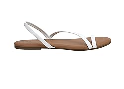 CUSHIONAIRE Women's Catalina toe ring Sandal with