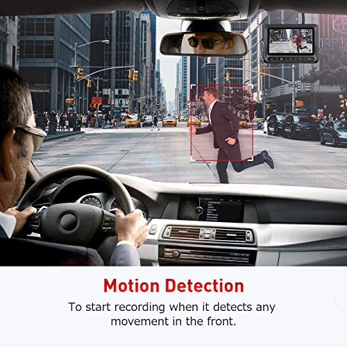 Oasser Dash Camera Car Dashcam FHD 2880-2160P 3.0inch LCD Dashboard Camera Recorder with GPS WiFi Parking Mode Support for Sony IMX335 Video Sensor 128G Max G-Sensor WDR Loop Recording - Thumbnail 6