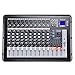 AW 10 Channel Professional Powered Mixer with USB Slot DJ Power Mixing 110V 18.9