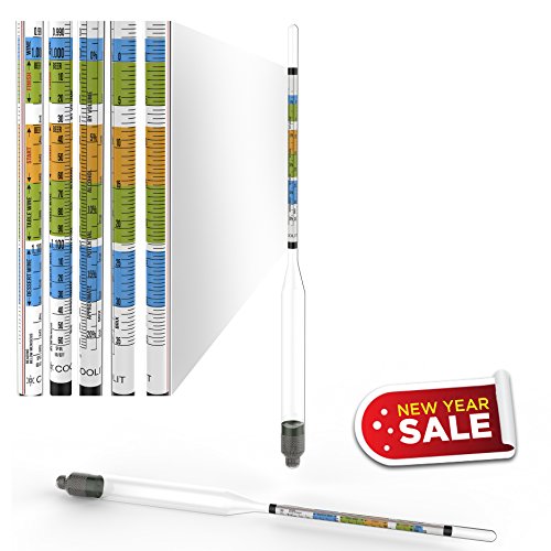 COOLIT Triple Scale Hydrometer Brewing