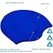 Orgrim Long Hair Swim Cap,Waterproof Silicone Swimming Cap for Adult Woman and Men,Keeps Hair Clean Ear Dry with Nose Clip and Ear Plugs