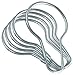 LDR 502 6200 Shower Curtain Rings, Chrome, 12-Pack primary
