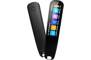 GOBUDSGO Upgraded Translation Pen Scanner, Text to Speech Device, OCR Digital Pen Reader, Exam Reading Pen for Students, Dyslexia, Wireless Language Translator for Travelers & International Business Personnel