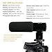 Shotgun Microphone, K&F Concept CM-500 Professional Interview Mic Recording for Nikon Canon DSLR Camera Gopro Hero 4 (Need 3.5mm Interface)